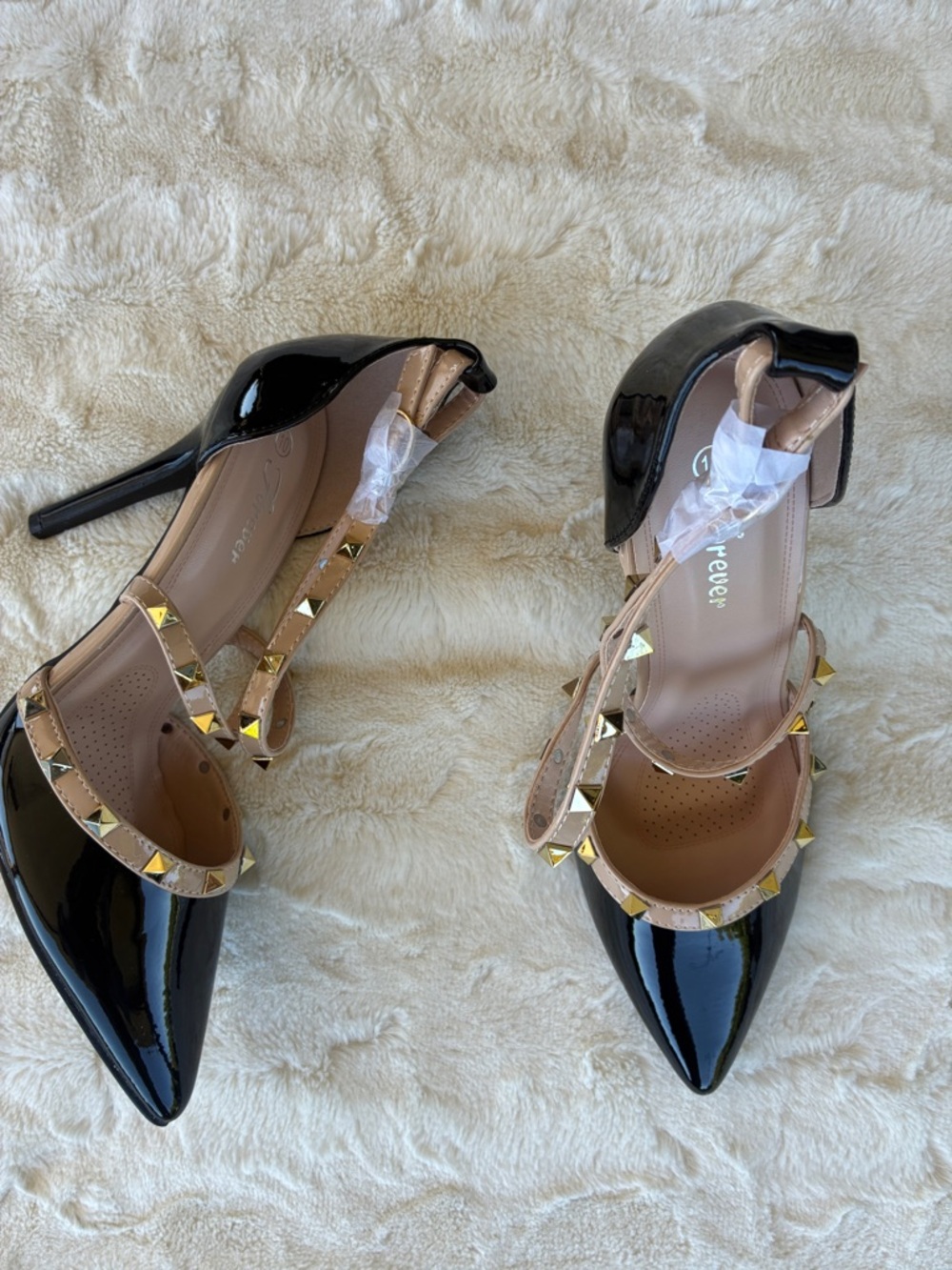 Studded Strappy Heels- Size 10 NWT